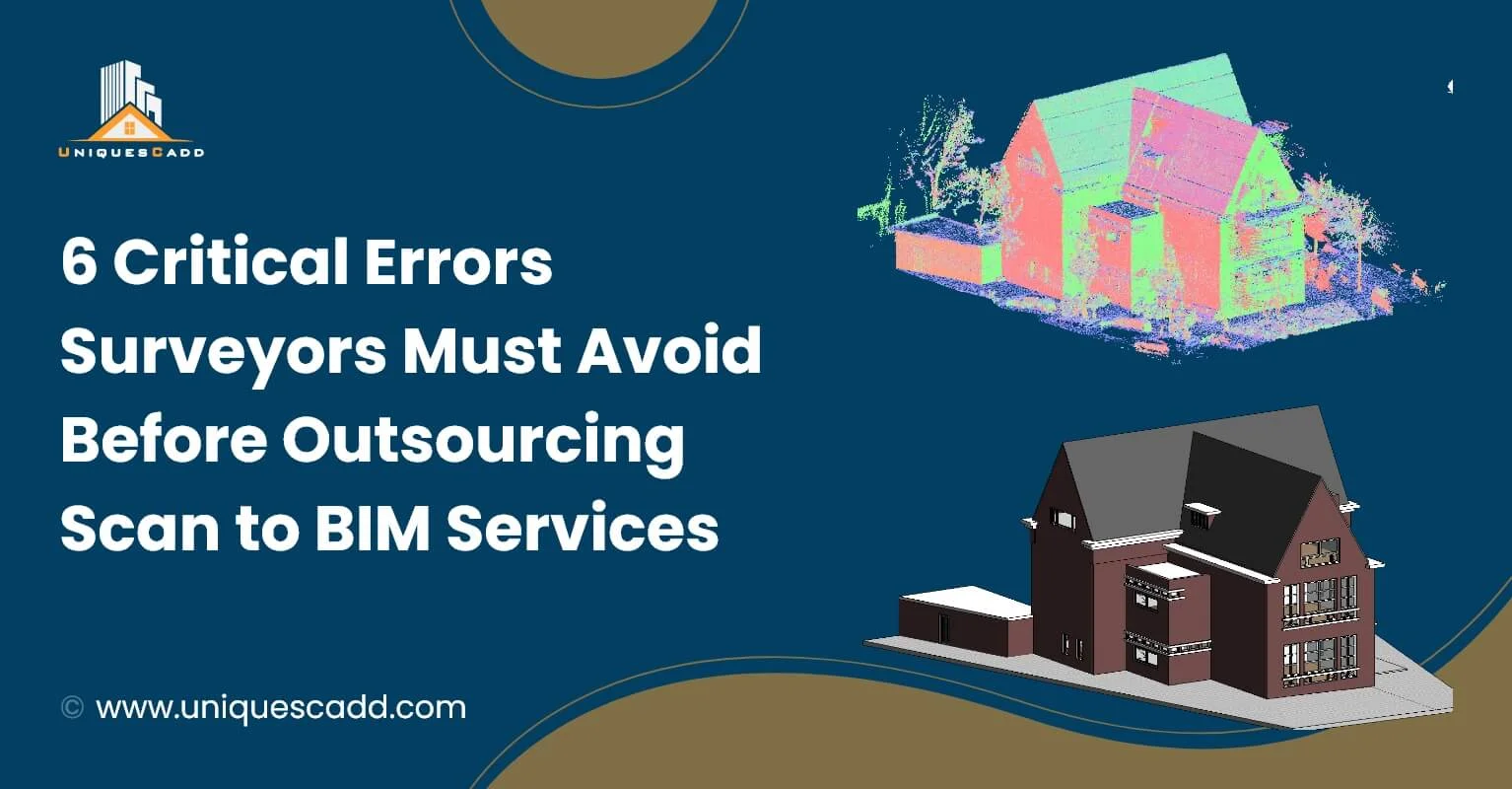 Six Critical Errors Surveyors Must Avoid Before Outsourcing Scan to BIM Services