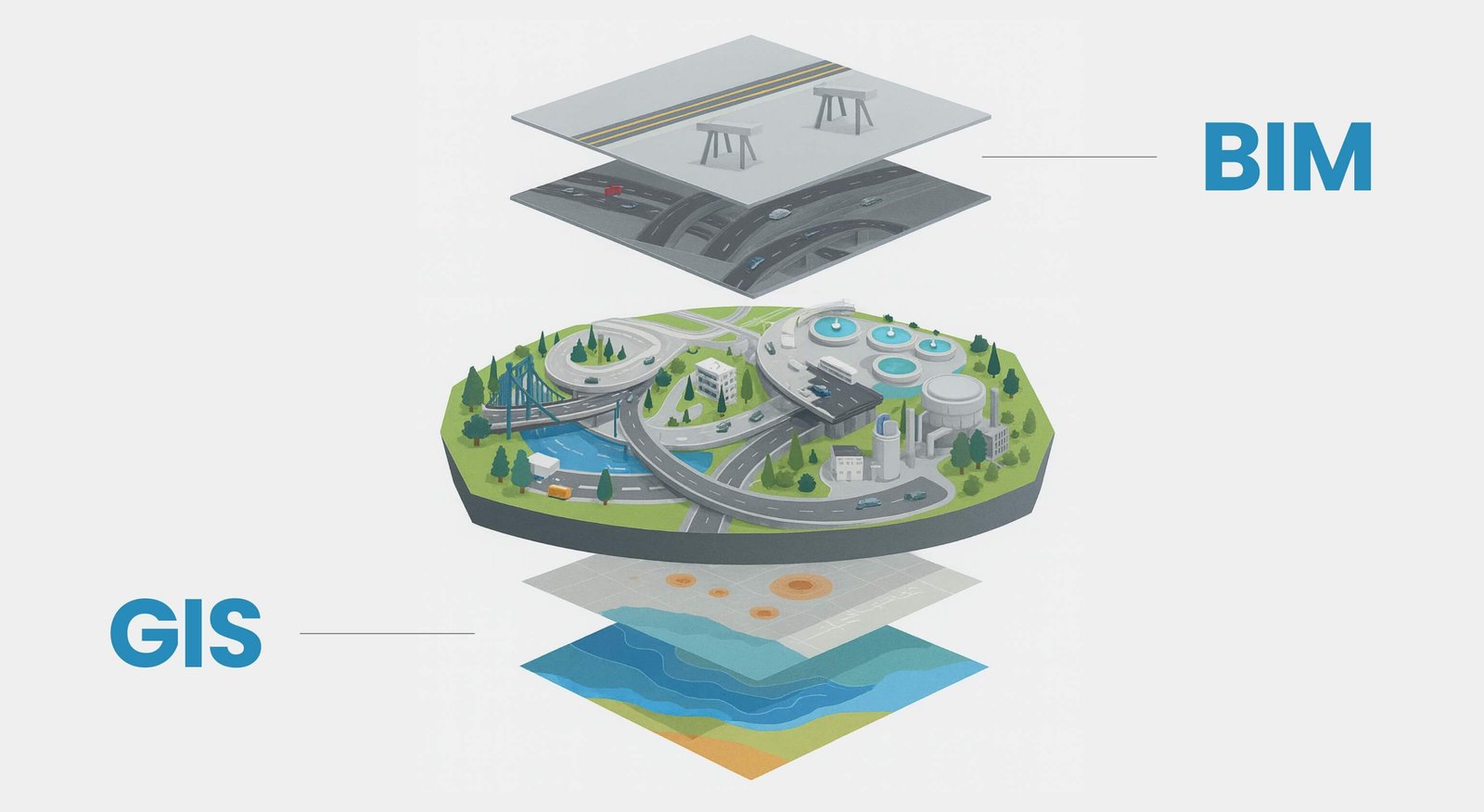 Integrating GIS and IoT with BIM Services