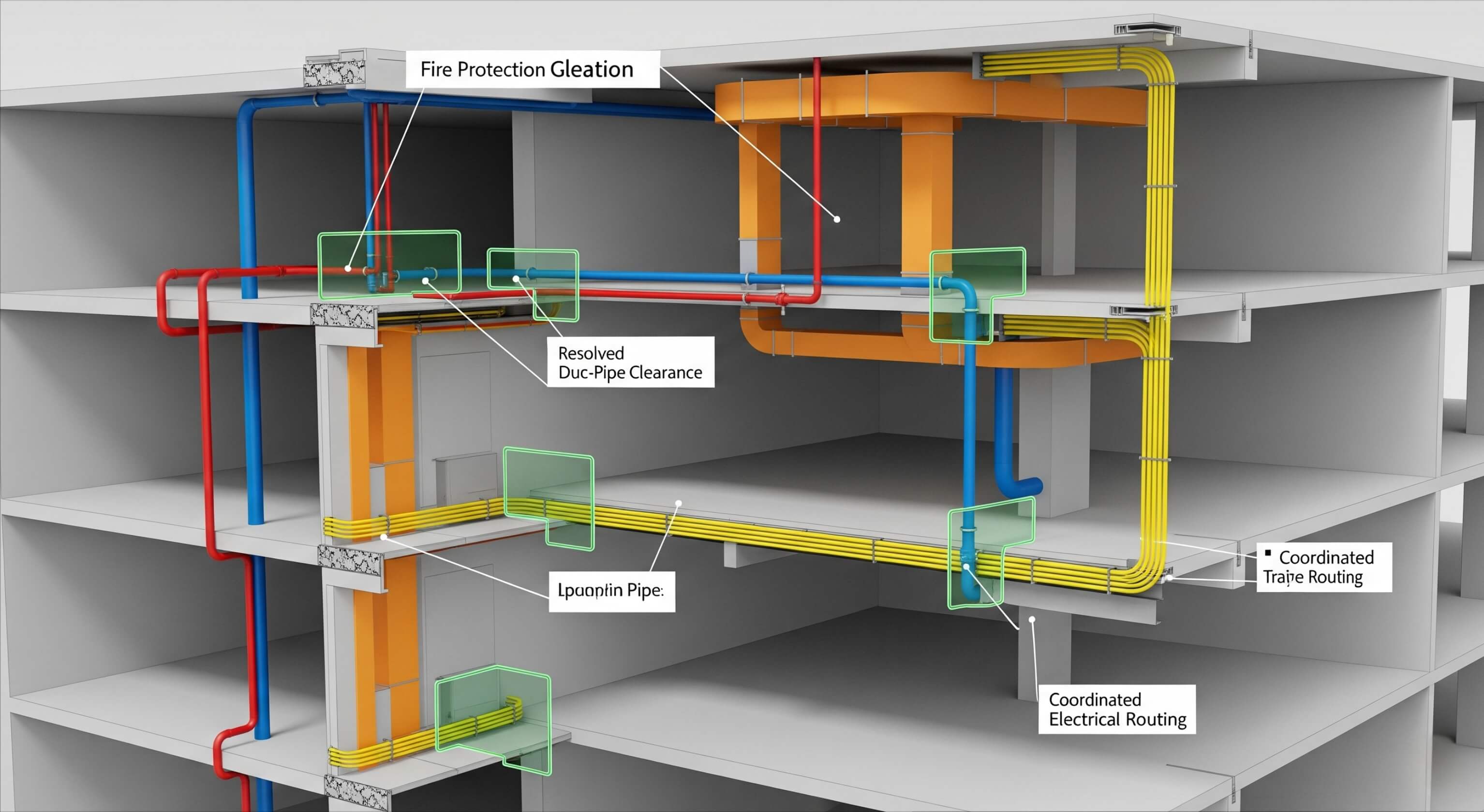 Integrating MEP Coordination with Other Construction Disciplines