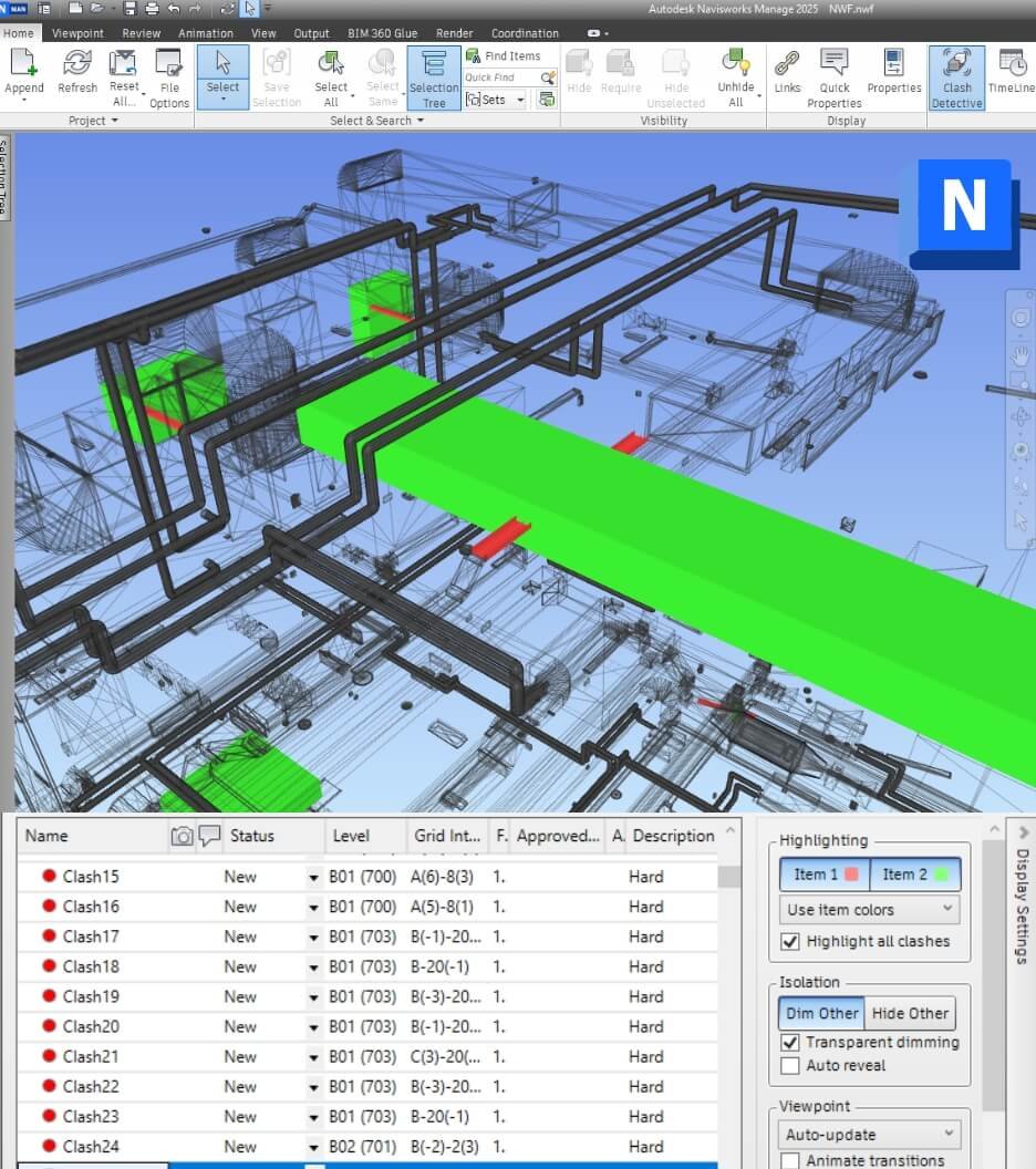 A Comprehensive Guide to Clash Detection Using Navisworks