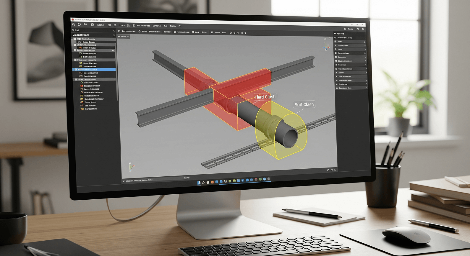 Hard and Soft Clash Detection