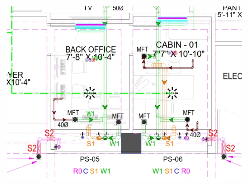 Outsourcing MEP Drafting Services with UniquesCADD