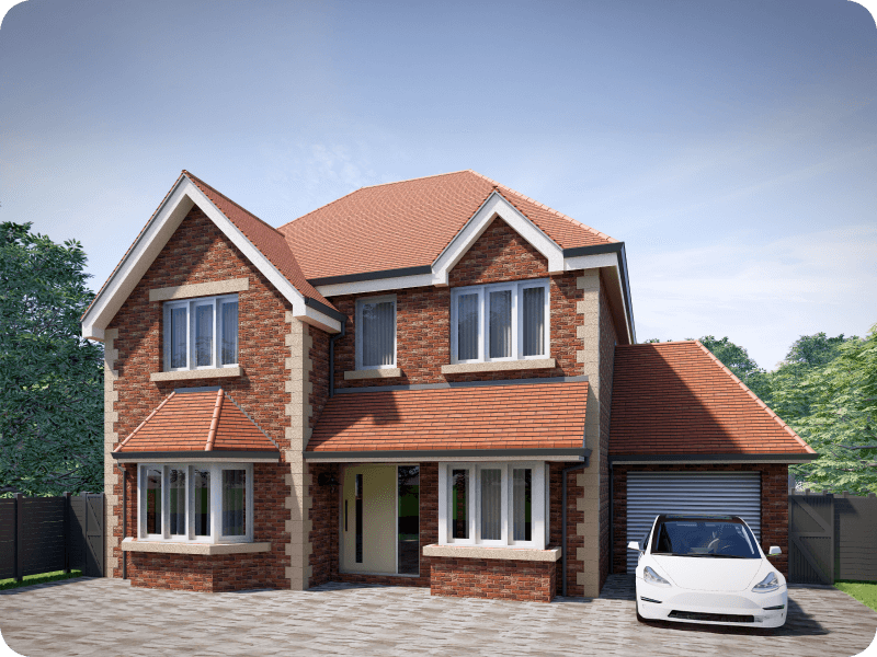 Exterior 3D Rendering Services