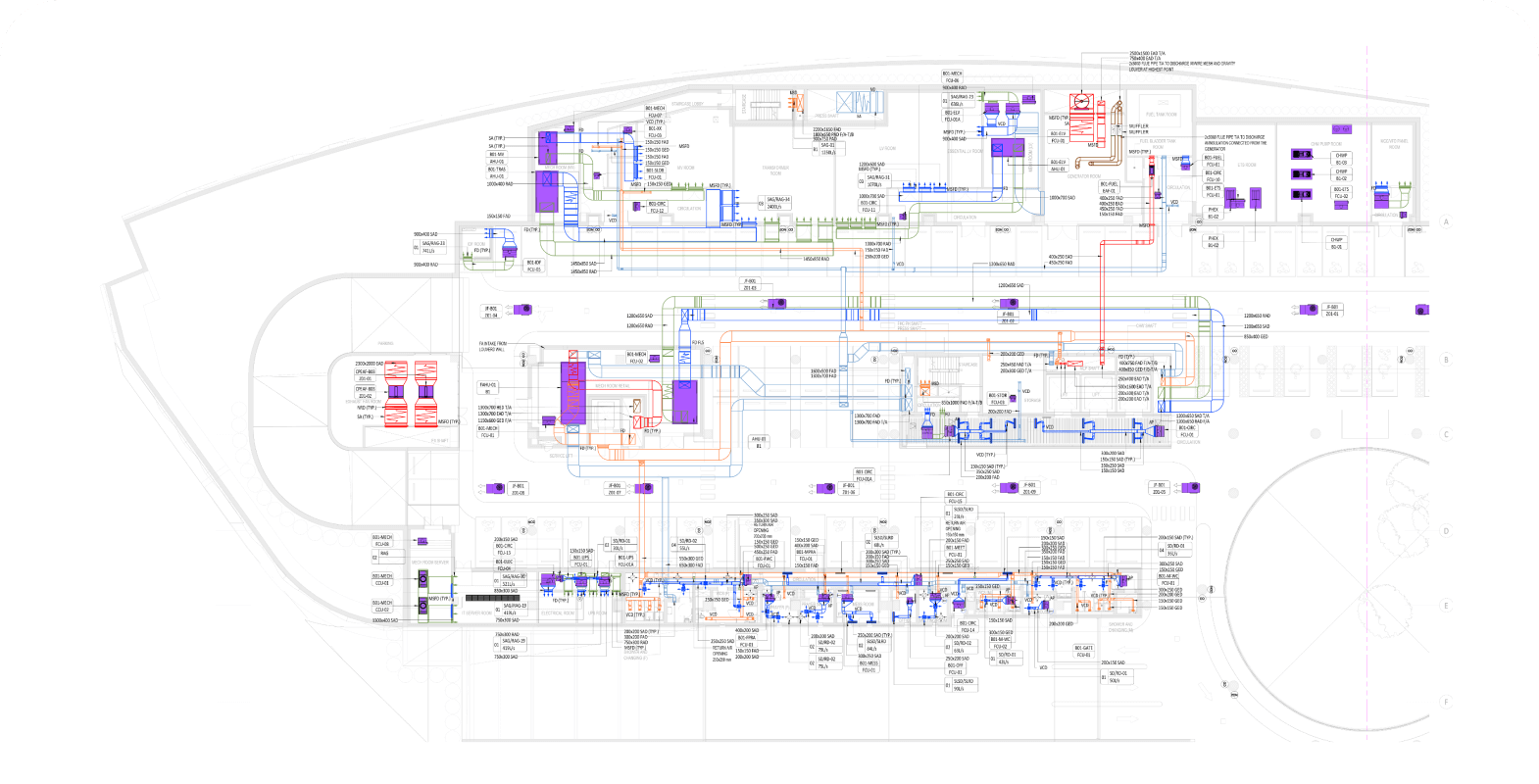 MEP Drafting Services