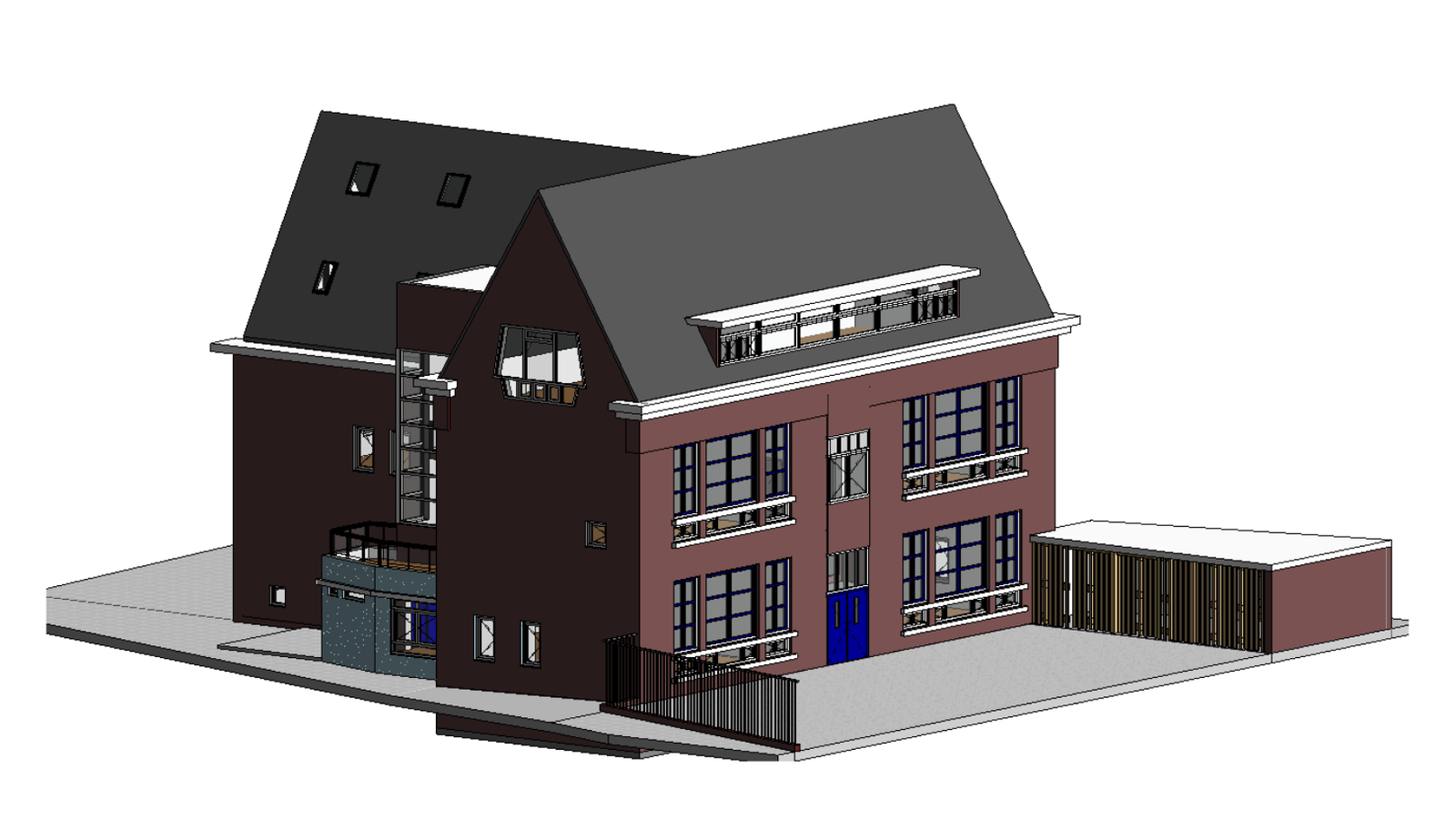 3D modelling of a Historic Preschool from Point cloud, which is to be renovated for commercial purpose