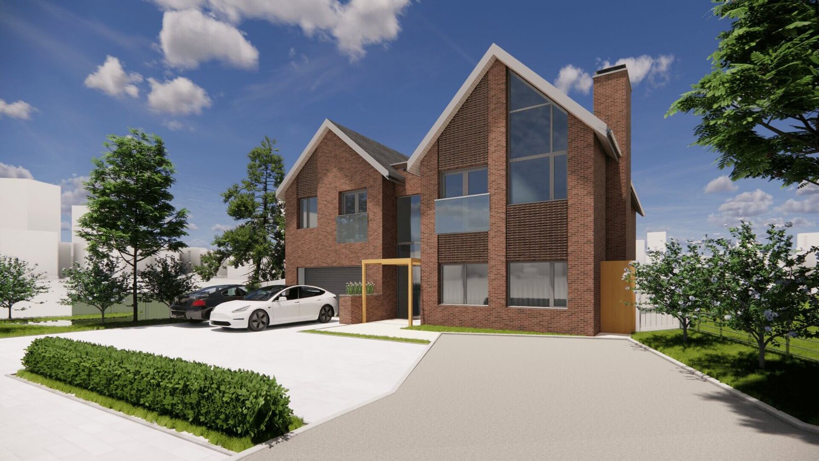 Architecture Modelling & Construction documentation Services for Residential House in UK