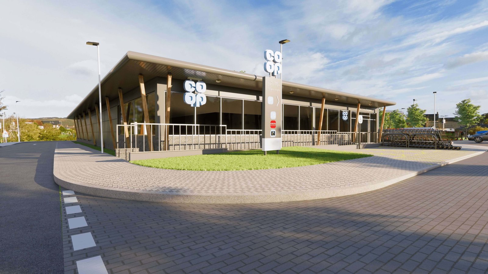 BIM & Co-ordination Services for commercial super store complex in UK