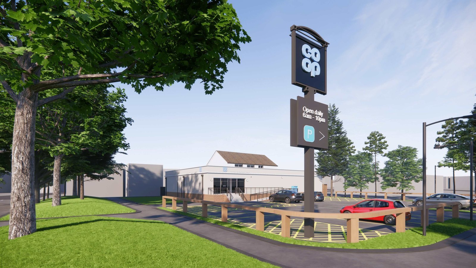 BIM & Visualization services for a commercial super store in UK