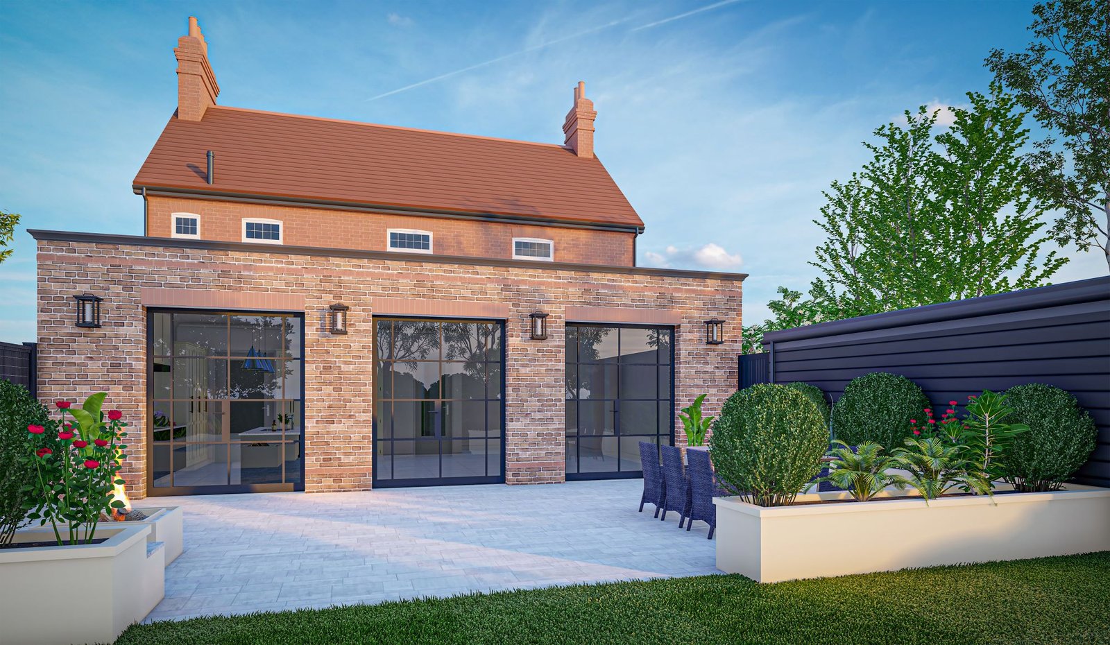 CGI Impressions and Visualization Services for Residential House in UK