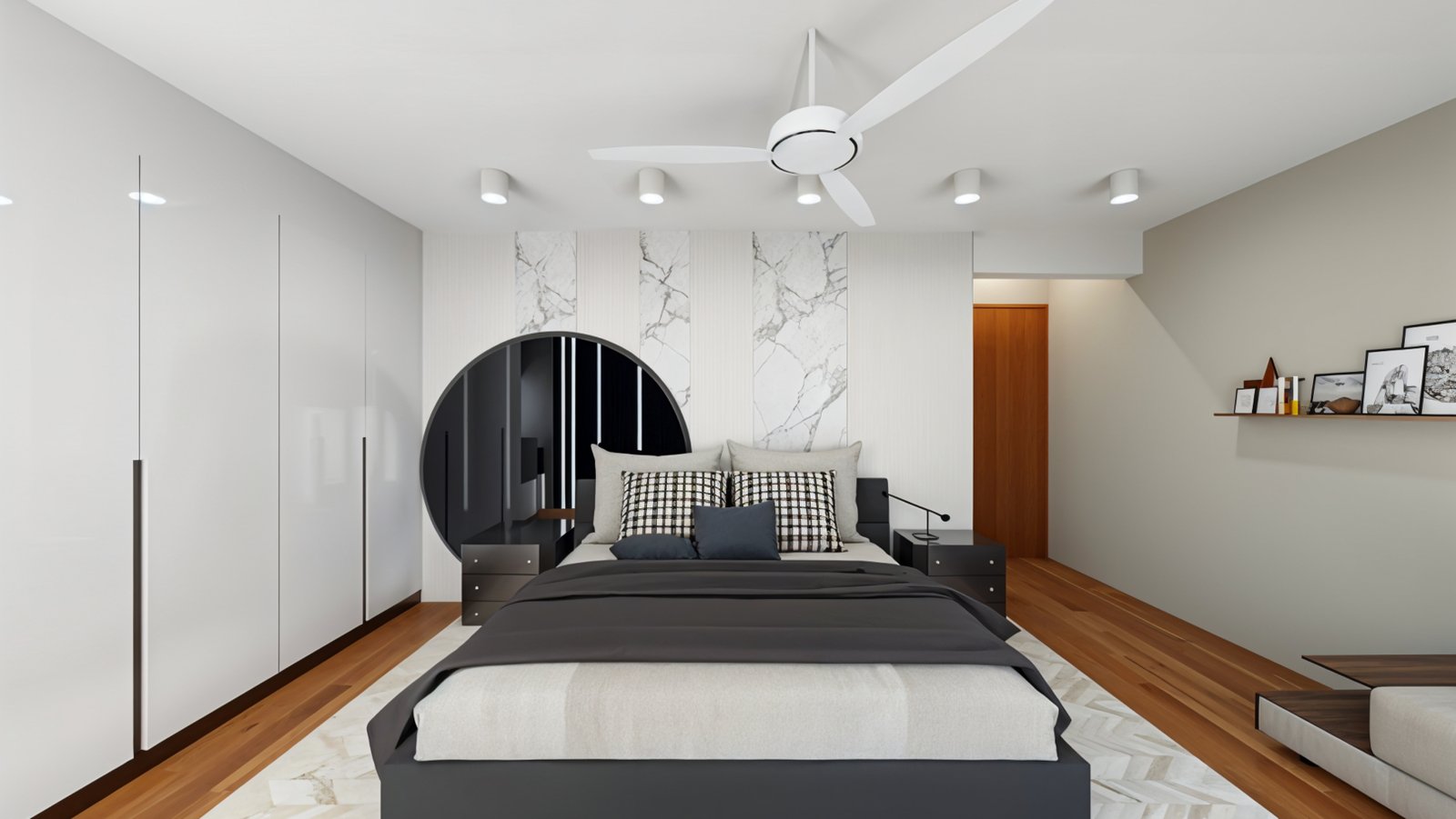 Interior design and 3D visualization services for Indraprasth Greens Apartment