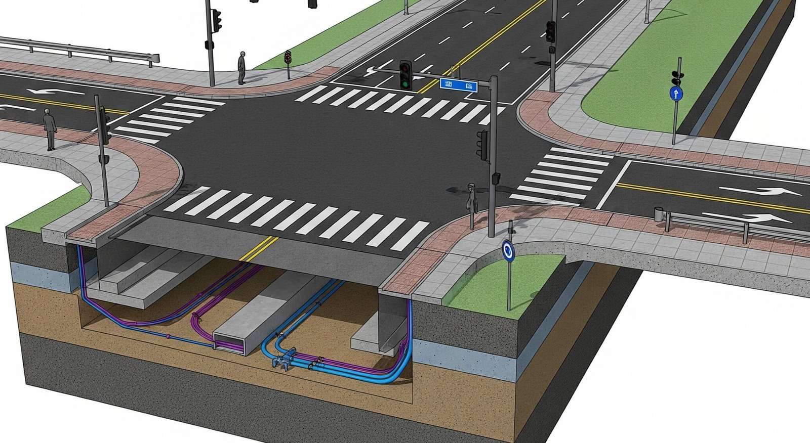 Scan to BIM in Infrastructure Projects: Roads, Bridges, and Tunnels